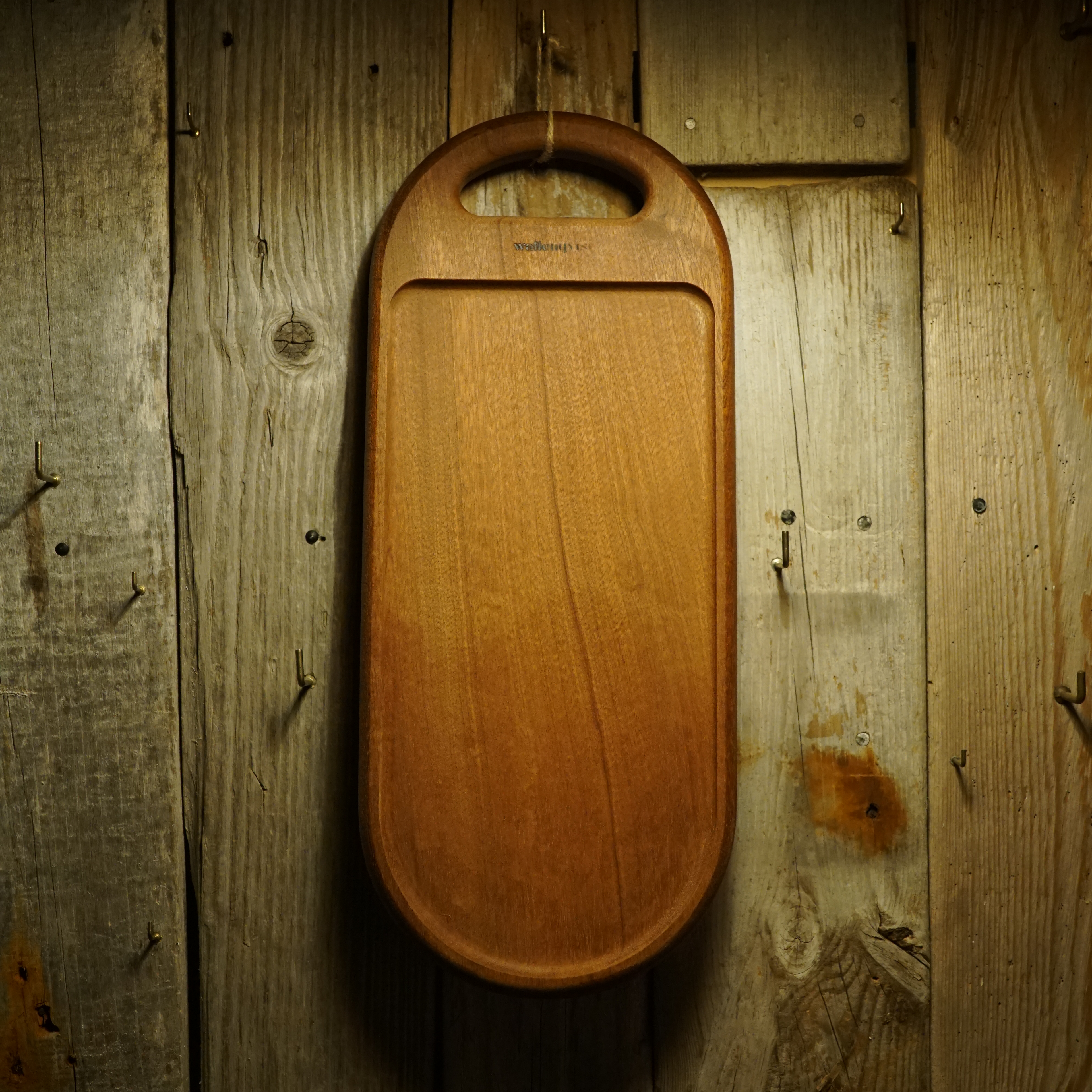 Träbricka Ebenholts