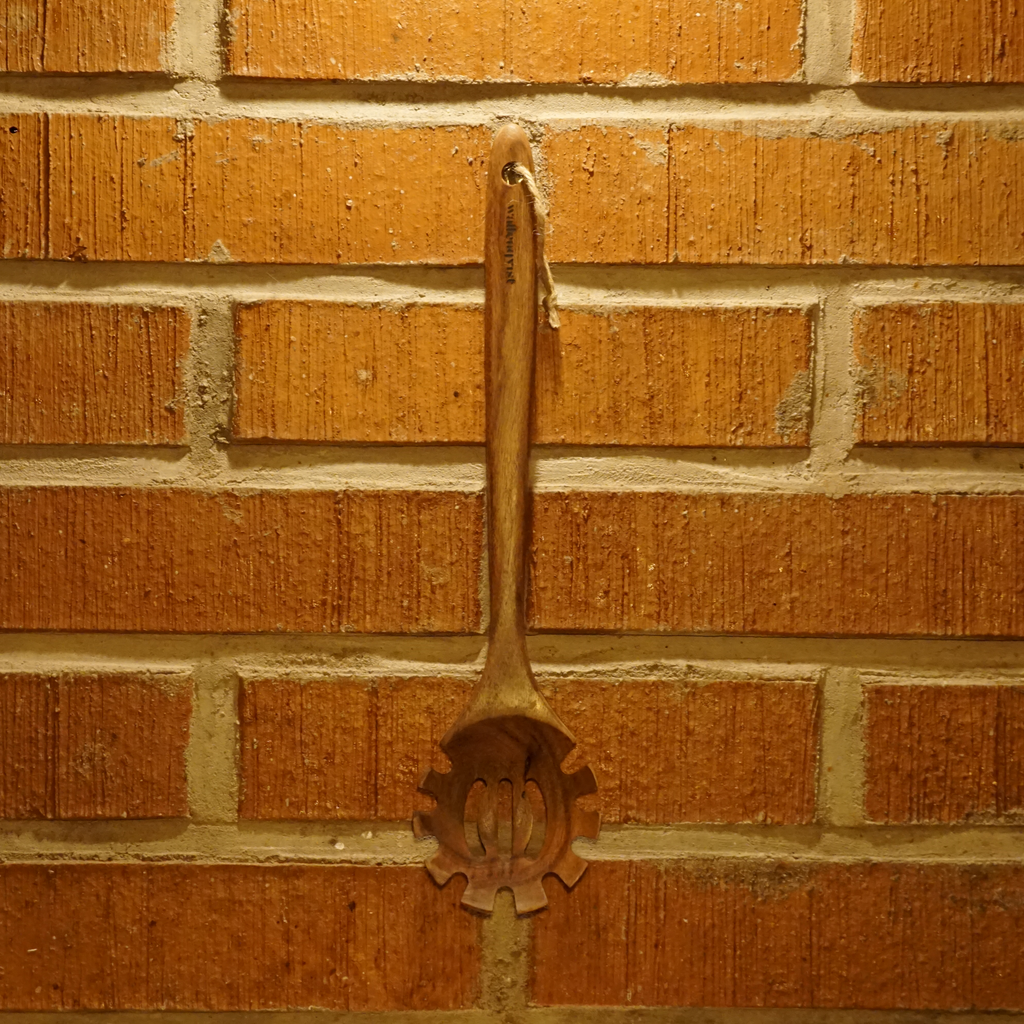 Komplett set träslevar teak - 9st