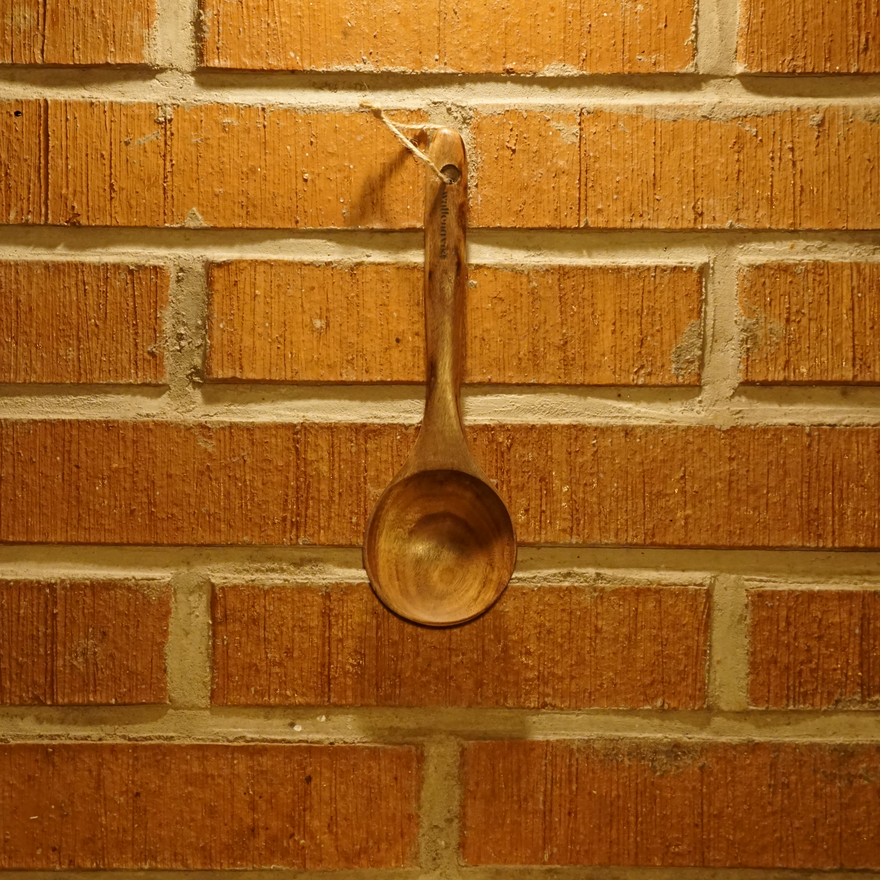 Komplett set träslevar teak - 9st