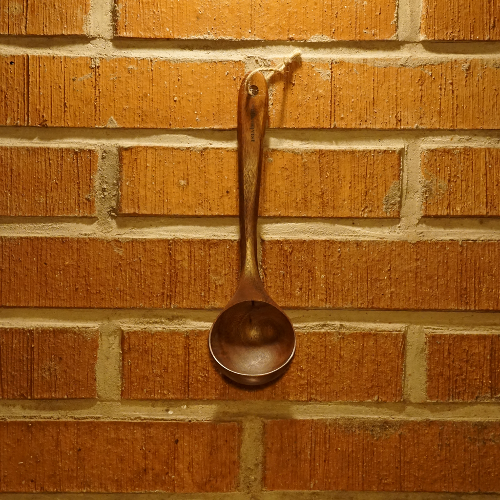 Komplett set träslevar teak - 9st