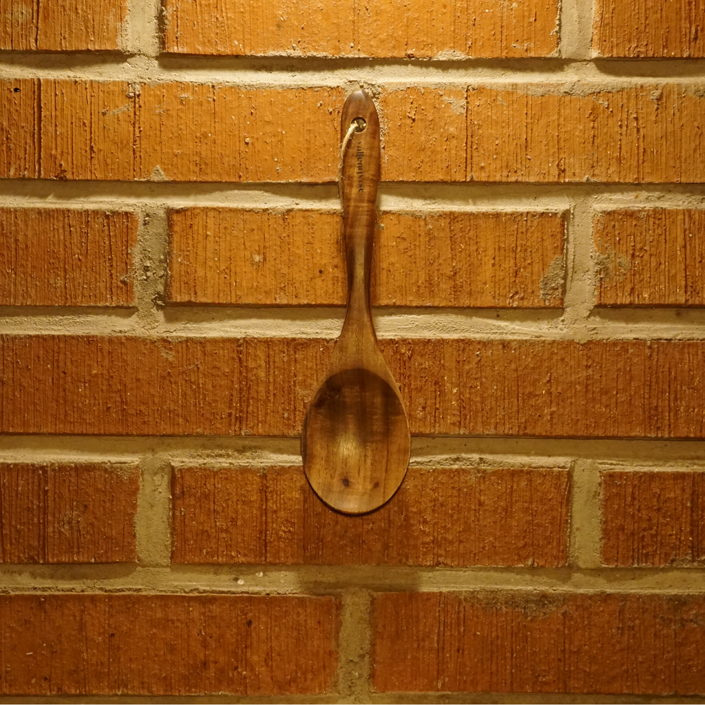 Komplett set träslevar teak - 9st