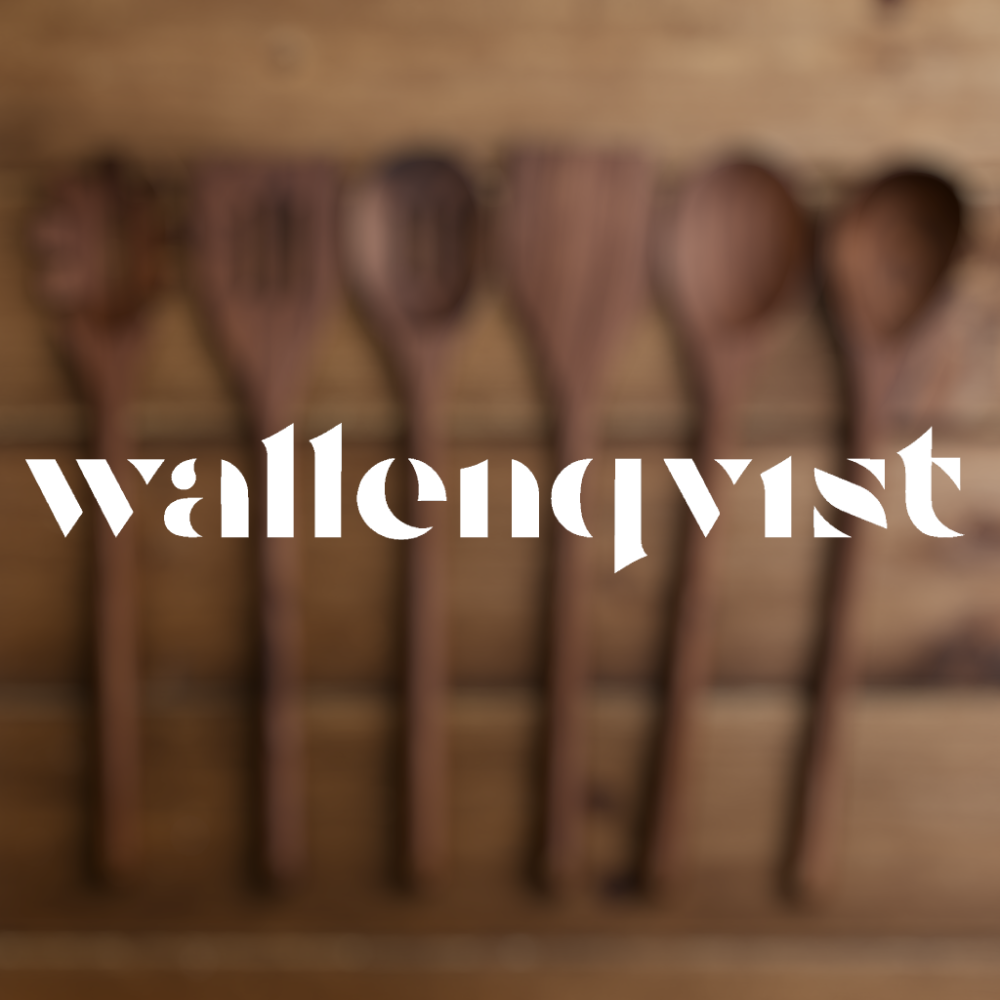 Komplett Set Träslevar Valnöt - kommer snart