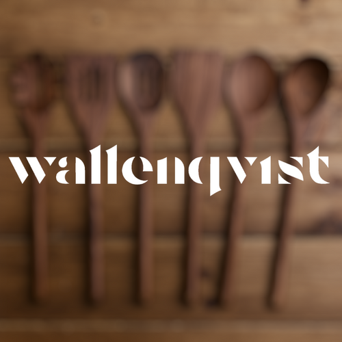 Komplett Set Träslevar Valnöt - kommer snart